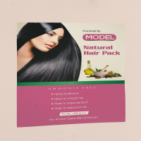 Model natural hair pack